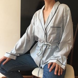 Silk-like blouse